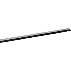 vidaXL Selvklæbende dørbørstetætninger 2 pcs Sølv 100 cm