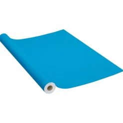 vidaXL selvklæbende folie til møbler 500x90 cm PVC azurblå