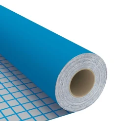vidaXL selvklæbende folie til møbler 500x90 cm PVC azurblå
