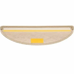 vidaXL selvklæbende trappemåtter 15stk. 56x17x3cm sisal-look sandfarve