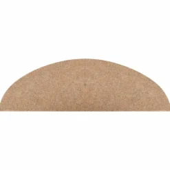 vidaXL selvklæbende trappemåtter 15 stk. 56x17x3 cm beige