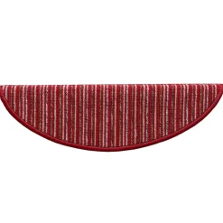 vidaXL Selvklæbende Trappemåtter 15 pcs Rød 56 x 17 x 3 cm