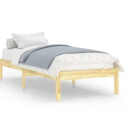 vidaXL sengeramme 75x190 cm massivt træ
