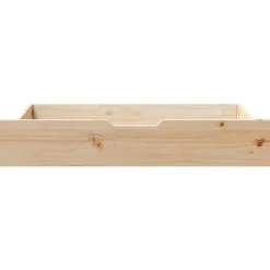 vidaXL sengeskuffer med hjul 2 stk. 95x55x17 cm massivt fyrretræ