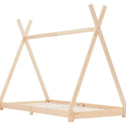 vidaXL sengestel til børneseng 70 x 140 cm massivt fyrretræ