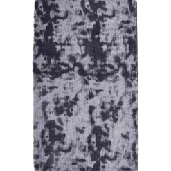 vidaXL shaggy gulvtæppe NAVARRA 60x100 cm høje luv polyester mørkegrå