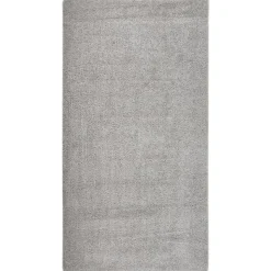 vidaXL shaggy gulvtæppe 80x150 cm skridsikker lysegrå