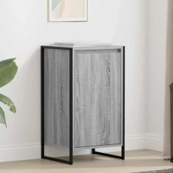 vidaXL Sideboard Grå Sonoma 43 x 36 x 75,5 cm Konstrueret træ