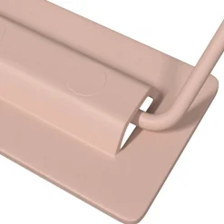 vidaXL Skab Håndtag 2 pcs Lyserød 85 x 45 mm Metal