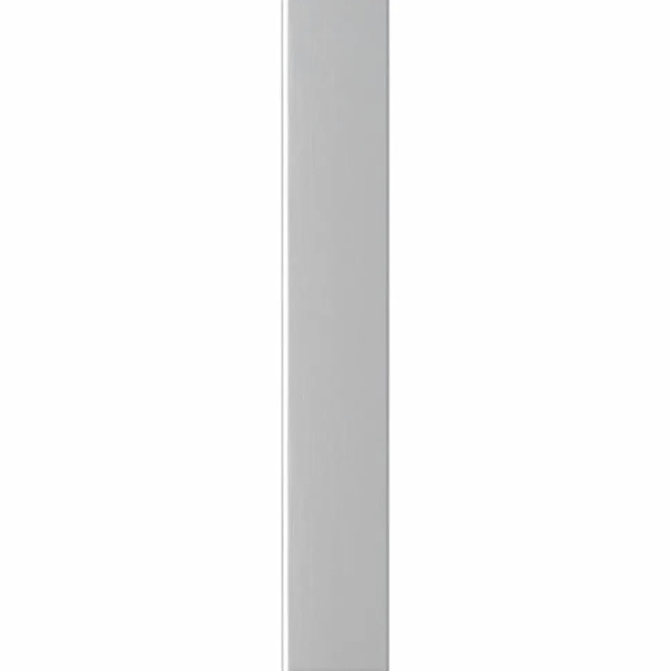 vidaXL skabshåndtag 10 stk. 64 mm rustfrit stål sølvfarvet