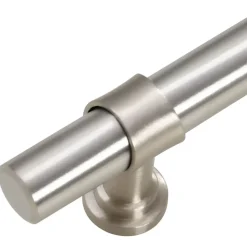vidaXL skabshåndtag 10 stk. 96 mm rustfrit stål sølvfarvet