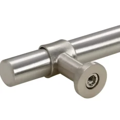 vidaXL skabshåndtag 10 stk. 96 mm rustfrit stål sølvfarvet