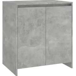 vidaXL skænk 70x41x75 cm konstrueret træ betongrå