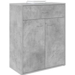 vidaXL skænk 60x30x75 cm konstrueret træ betongrå
