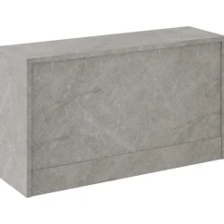 vidaXL skobænk 80x24x45 cm konstrueret træ betongrå