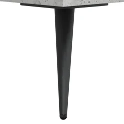 vidaXL skobænk 102x35x55 cm konstrueret træ betongrå