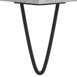 vidaXL skobænk 102x35x55 cm konstrueret træ betongrå