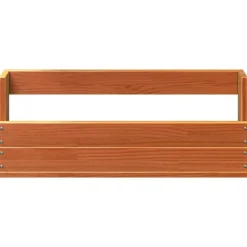 vidaXL skohylder til væg 2 stk. 59x8,5x23,5 cm massivt fyrretræ
