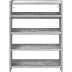 vidaXL skoreol 60x25x81 cm konstrueret træ grå sonoma-eg