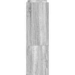 vidaXL skoreol 60x25x81 cm konstrueret træ grå sonoma-eg
