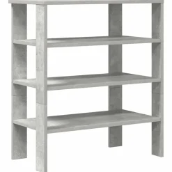vidaXL skoreol 61x32x70 cm konstrueret træ betongrå