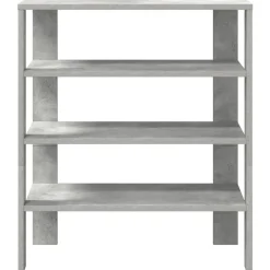 vidaXL skoreol 61x32x70 cm konstrueret træ betongrå