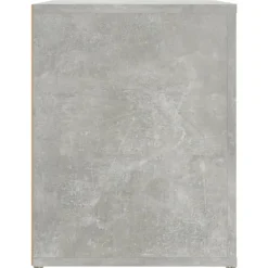 vidaXL skoreol 100x35x45 cm konstrueret træ betongrå