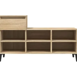 vidaXL skoreol 102x36x60 cm konstrueret træ sonoma-eg