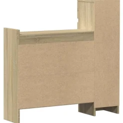 vidaXL skoreol 100,5x28x100 cm konstrueret træ sonoma-eg