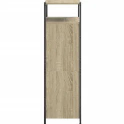 vidaXL skoreol 60x34x112 cm konstrueret træ sonoma-eg