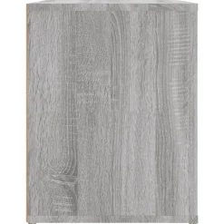 vidaXL skoreol 100x35x45 cm konstrueret træ grå sonoma-eg