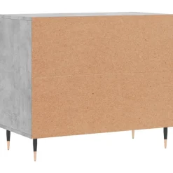 vidaXL skoreol 70x36x60 cm konstrueret træ betongrå