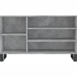 vidaXL skoreol 102x36x60 cm konstrueret træ betongrå