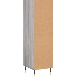 vidaXL skoreol 30x35x105 cm konstrueret træ grå sonoma-eg