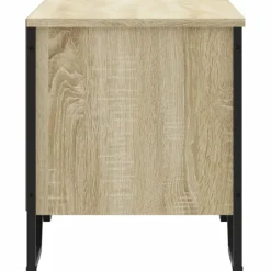 vidaXL skoreol 90x38x45,5 cm konstrueret træ sonoma-eg