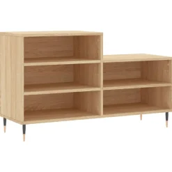 vidaXL skoreol 102x36x60 cm konstrueret træ sonoma-eg
