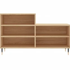 vidaXL skoreol 102x36x60 cm konstrueret træ sonoma-eg