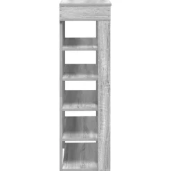 vidaXL skoreol 60x30x98 cm konstrueret træ grå sonoma-eg