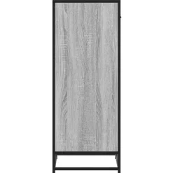 vidaXL skoreol 48x38x97,5 cm konstrueret træ grå