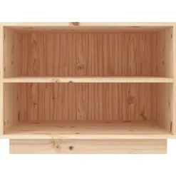 vidaXL skoreol 60x34x45 cm massivt fyrretræ
