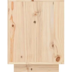 vidaXL skoreol 60x34x45 cm massivt fyrretræ