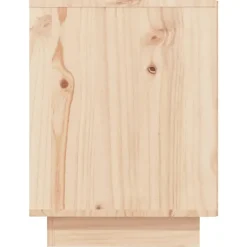 vidaXL skoreol 110x34x45 cm massivt fyrretræ