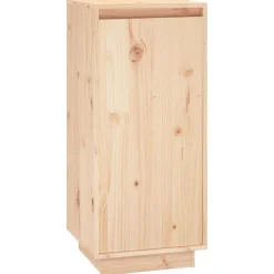 vidaXL skoreol 35x35x80 cm massivt fyrretræ