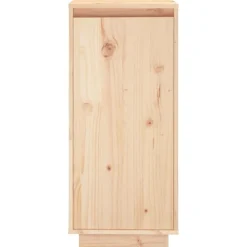 vidaXL skoreol 35x35x80 cm massivt fyrretræ