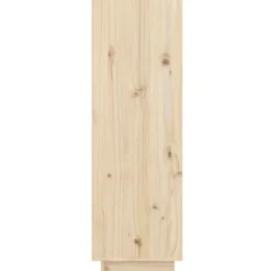 vidaXL skoreol 60x34x105 cm massivt fyrretræ