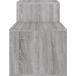 vidaXL skoskab 150x35x45 cm konstrueret træ grå sonoma-eg