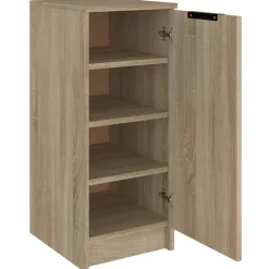 vidaXL skoskab 30x35x70 cm konstrueret træ sonoma-eg
