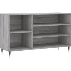 vidaXL skoskab 102x36x60 cm konstrueret træ grå sonoma-eg