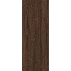 vidaXL skoskab 52x37,5x100 cm konstrueret træ brun egetræsfarve