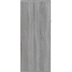 vidaXL skoskab 60x35x84 cm konstrueret træ grå sonoma-eg